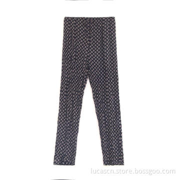Frauen gewebte bedruckte Hose